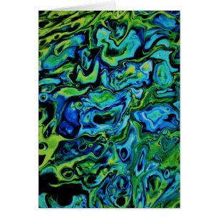 Abstract Colour Study 163, card