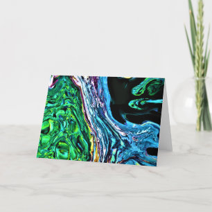 Abstract Colour Study 165, card