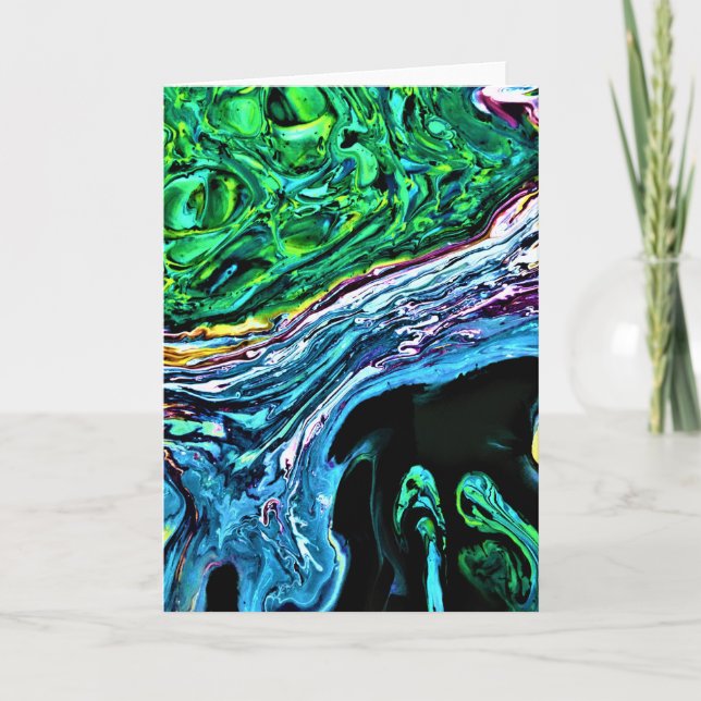 Abstract Colour Study 165, card (Front)