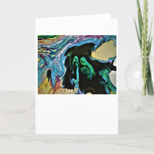 Abstract Colour Study 166, card