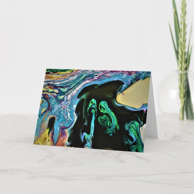 Abstract Colour Study 166, card (Front)