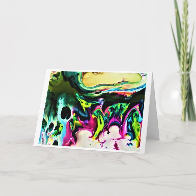Abstract Colour Study 167, card (Front)