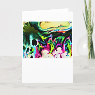 Abstract Colour Study 167, card