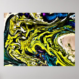 Abstract Colour Study 16, Poster