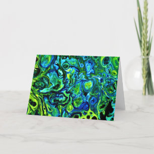 Abstract Colour Study 170, card