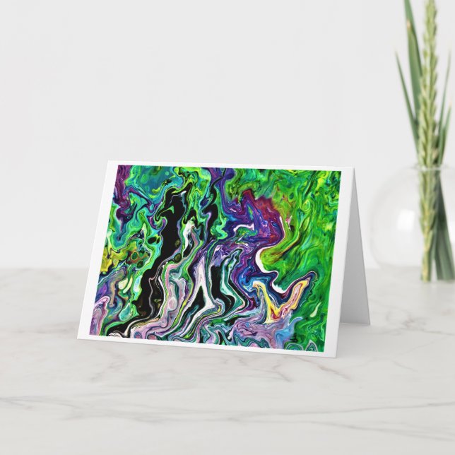 Abstract Colour Study 173, card (Front)