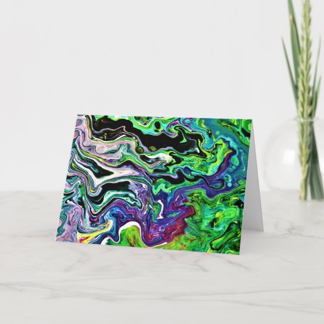 Abstract Colour Study 174, card (Front)