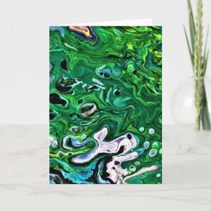 Abstract Colour Study 175, card