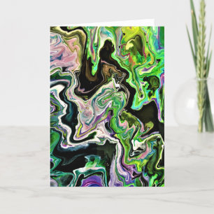 Abstract Colour Study 178, card