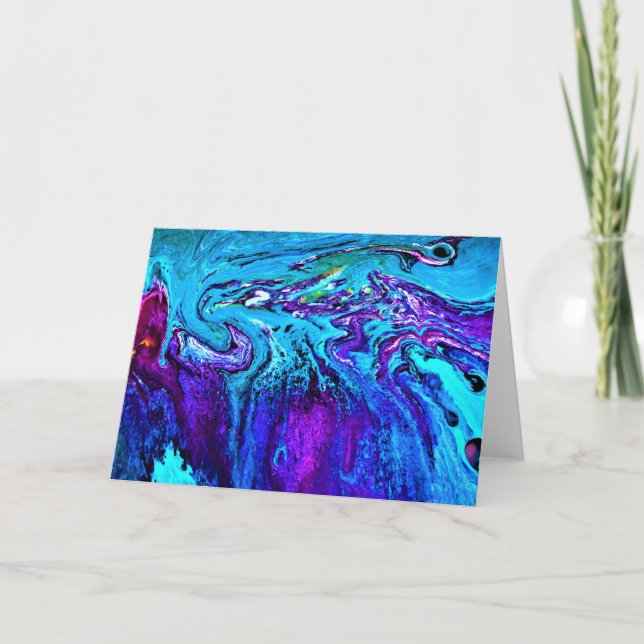 Abstract Colour Study 17, card (Front)