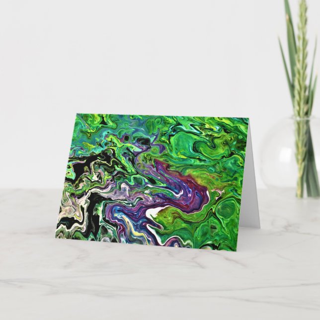 Abstract Colour Study 180, card (Front)