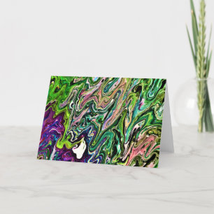 Abstract Colour Study 184, card