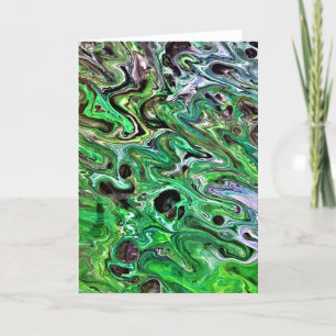 Abstract Colour Study 185, card