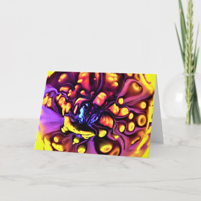 Abstract Colour Study 190, card (Front)