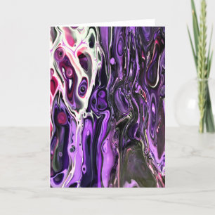 Abstract Colour Study 195, card