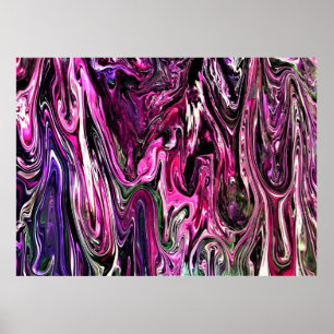 Abstract Colour Study 214, Poster