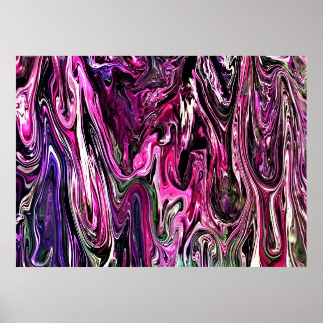 Abstract Colour Study 214, Poster (Front)