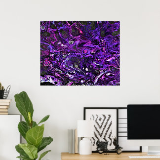 Abstract Colour Study 217, Poster