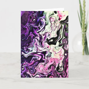 Abstract Colour Study 218, card