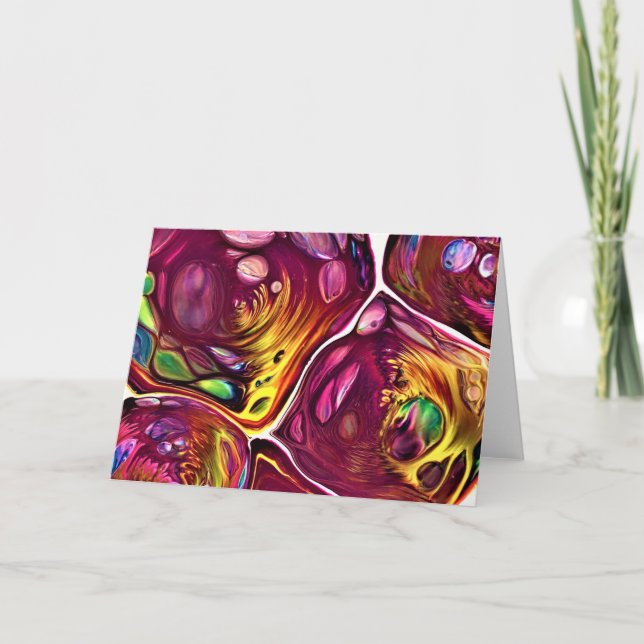 Abstract Colour Study 219, card (Front)