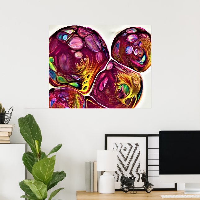 Abstract Colour Study 219, Poster (Home Office)