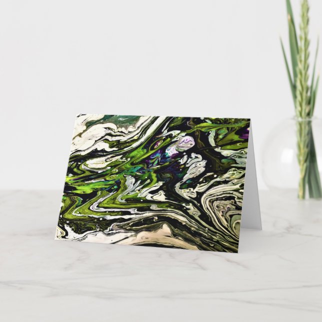 Abstract Colour Study 21, card (Front)