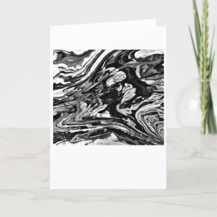 Abstract Colour Study 21 / Noir, Card