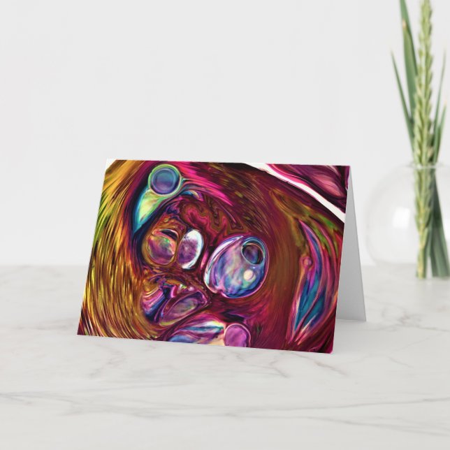 Abstract Colour Study 221, card (Front)