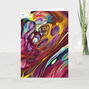 Abstract Colour Study 225, card