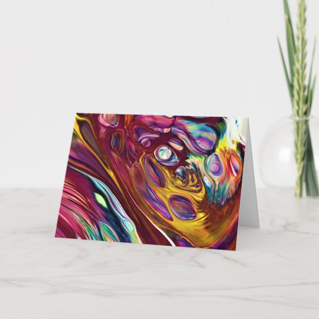 Abstract Colour Study 225, card (Front)