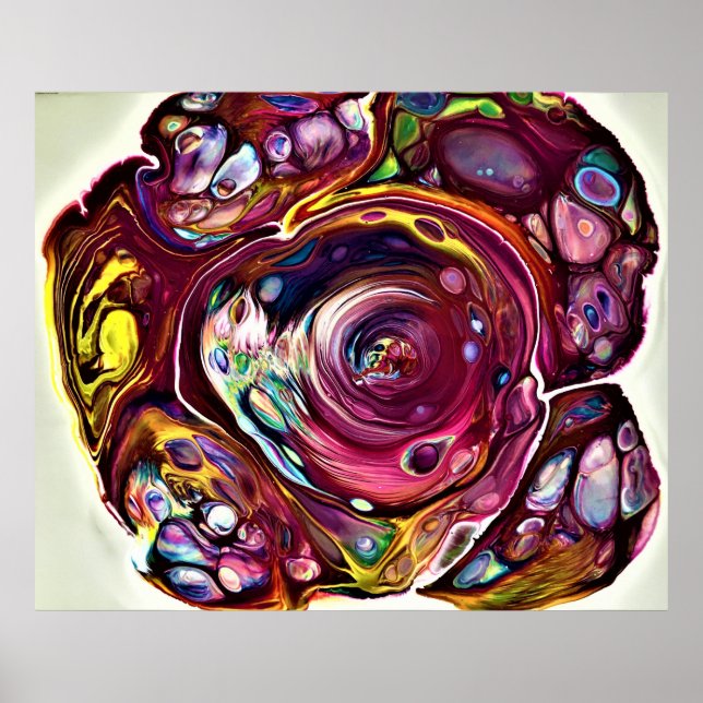 Abstract Colour Study 228,  Poster (Front)