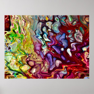 Abstract Colour Study 232, Poster