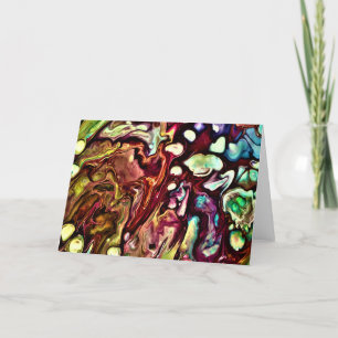 Abstract Colour Study 234, card