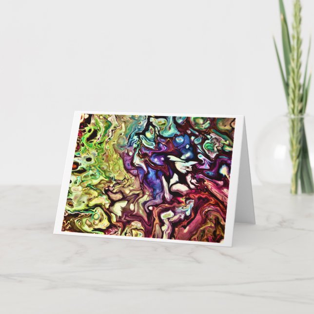 Abstract Colour Study 235, Card (Front)