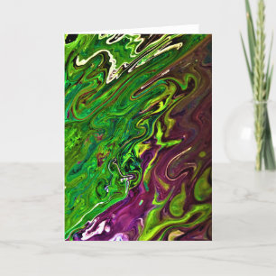 Abstract Colour Study 241, card