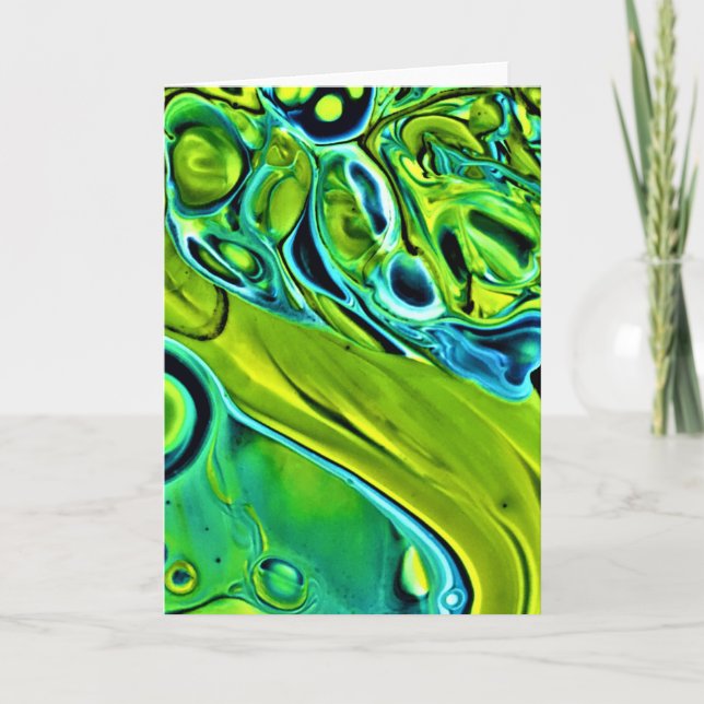 Abstract Colour Study 244, card (Front)