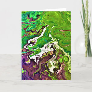Abstract Colour Study 245, card