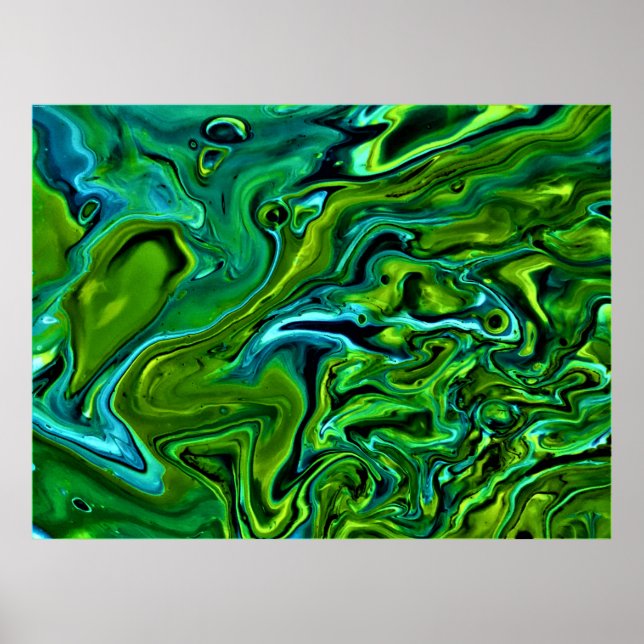 Abstract Colour Study 251, Poster (Front)