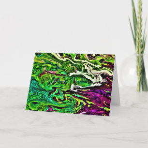 Abstract Colour Study 257, card
