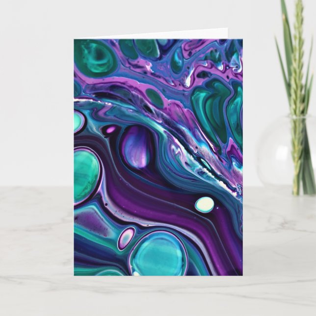 Abstract Colour Study 268, card (Front)