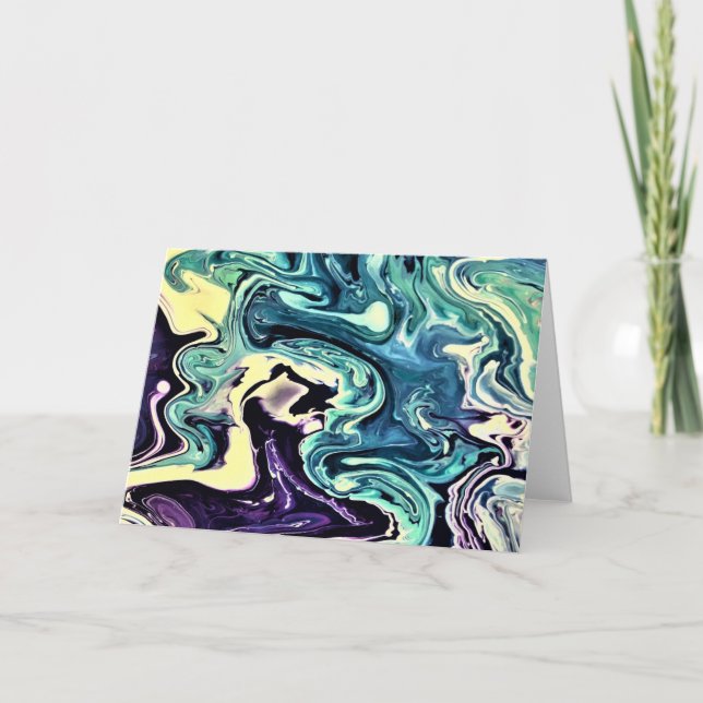 Abstract Colour Study 298, card (Front)