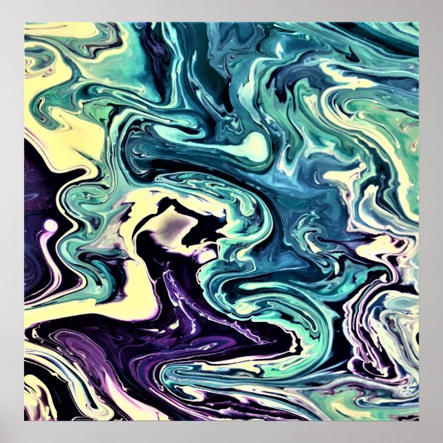 Abstract Colour Study 298, Poster (Front)