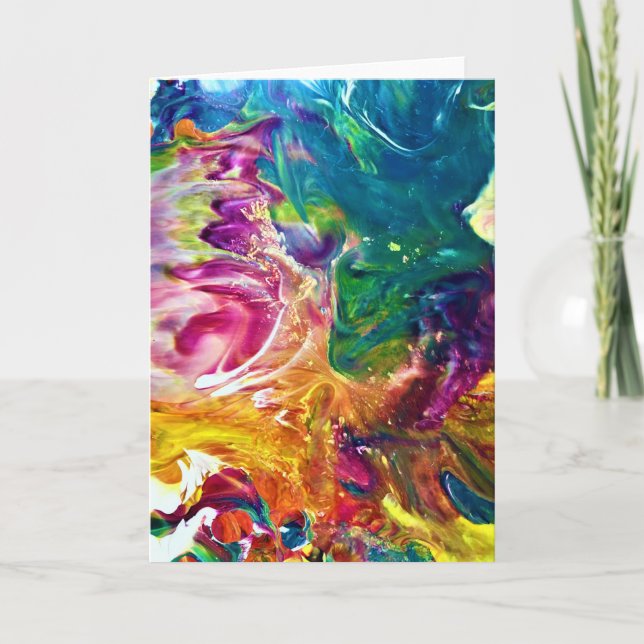 Abstract Colour Study 2, card (Front)
