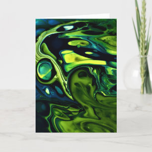 Abstract Colour Study 302, card