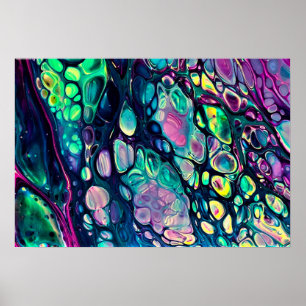 Abstract Colour Study 304, Poster