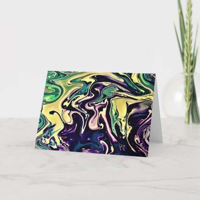 Abstract Colour Study 308, card (Front)