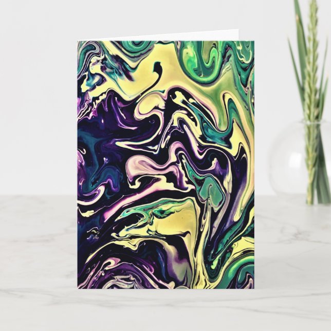 Abstract Colour Study 308, card (Front)