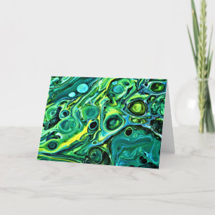 Abstract Colour Study 323, card