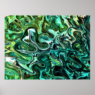 Abstract Colour Study 327, Poster