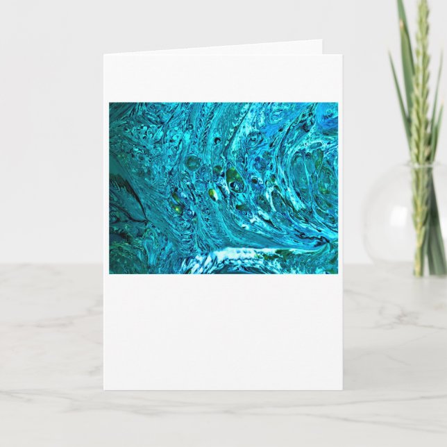 Abstract Colour Study 32, Card (Front)